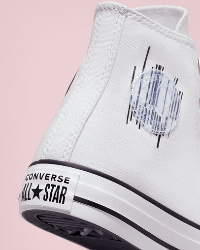 Chuck Taylor All Star Future Utility White/Black/White, Detail Angle View