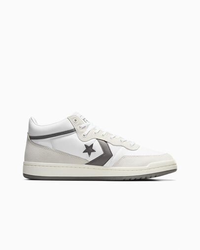 CONS Fastbreak Pro Suede Nylon Blanc/Gris vaporeux, Outer Side View