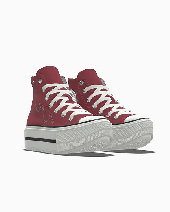 Custom Chuck Taylor All Star Double Stack By You