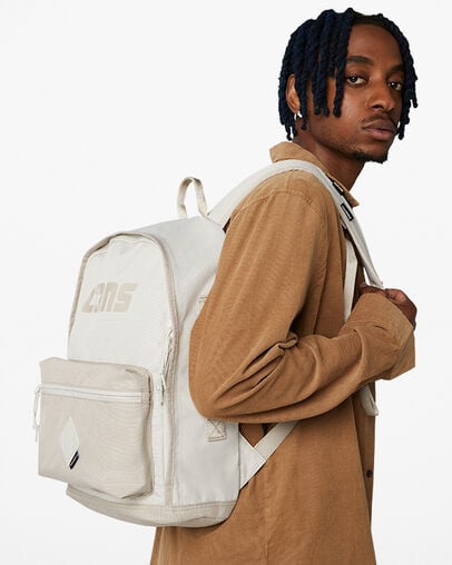 CONS Go 2 Backpack Light Bone/Papyrus, Front View