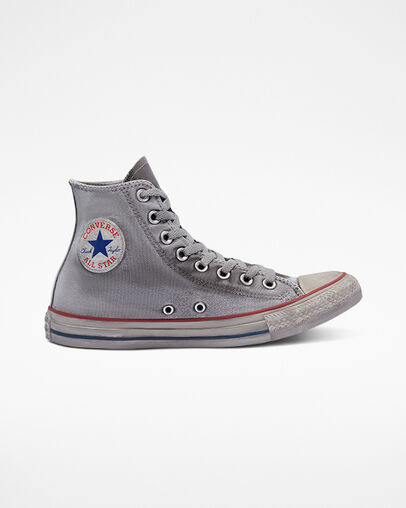 Chuck Taylor All Star Canvas Smoke Gray/Gray/White, Outer Side View