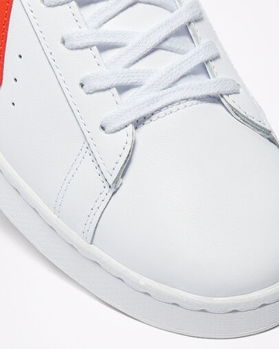 Pro Leather Wit/Bright Poppy/Wit, Detail Angle View