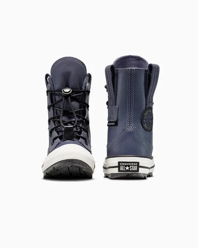 Chuck Taylor All Star Berkshire Waterproof Boot Cold Stare/Vintage White/Black, Heel View