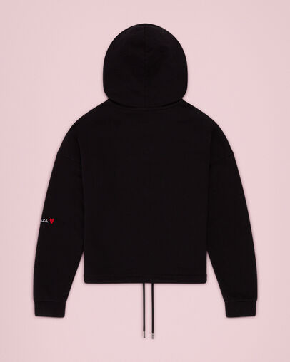 Chuck Taylor Love Pullover Hoodie Converse Black, Back View