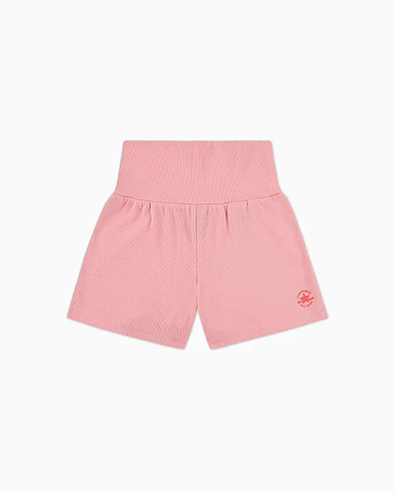 Converse Fold Down Ribbed Short Ok Bloomer Pink