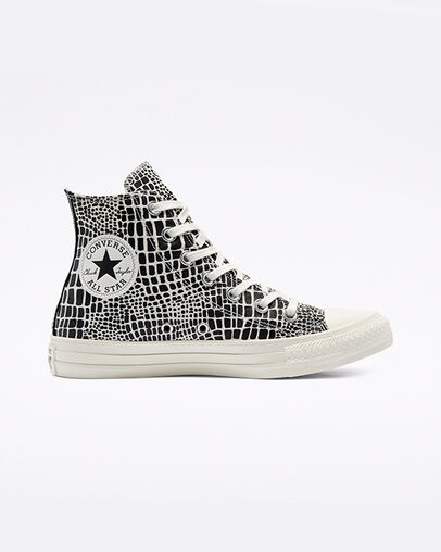 Chuck Taylor All Star Digital Daze Egret/Black/Egret, Outer Side View