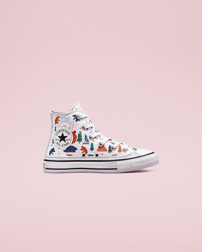 Chuck Taylor All Star Explorer White/Midnight Navy/Black, Outer Side View