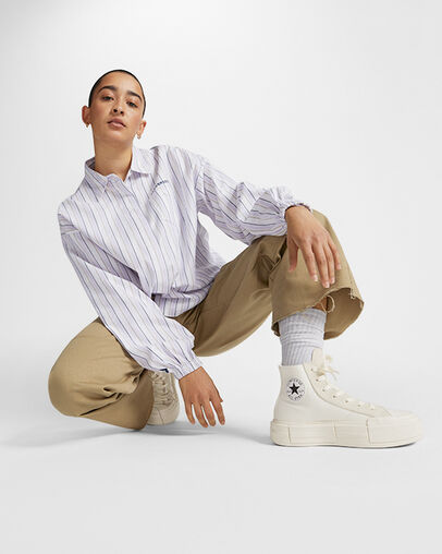 Converse Cruise Egret/Egret/Egret, On Foot Shot 2