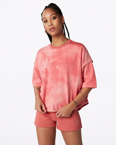 Vented Mesh Top Terracotta Pink, Front View