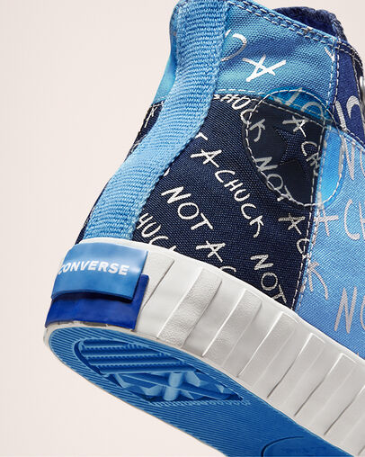 Patchwork UNT1TL3D University Blue/Midnight Navy, Detail Angle View