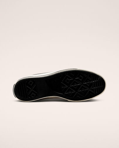Chuck 70 Authentic Glam Noir/Or/Aigrette, Outsole View