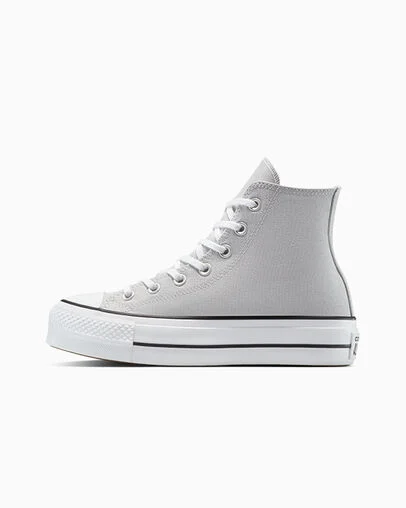 Chuck Taylor All Star Lift Platform Canvas Grey Area/White/Black, Inner Side View