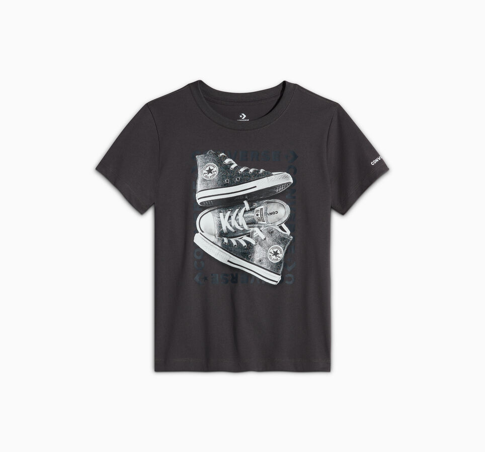 Glitter Sneaker T-Shirt Dark Matter