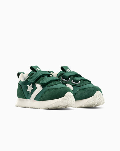 Converse Omega Trainer Easy-On Branch Out/Vintage White/Black, Top and Side View