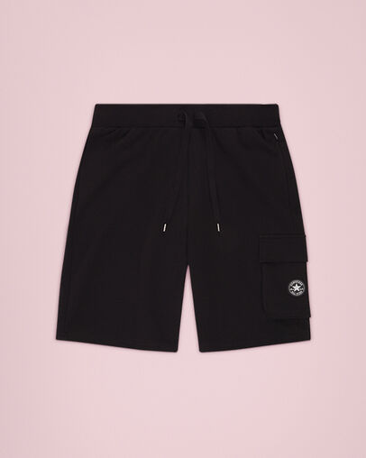 Chuck Taylor Modern Cargo Bermuda Short Converse Black, Front View