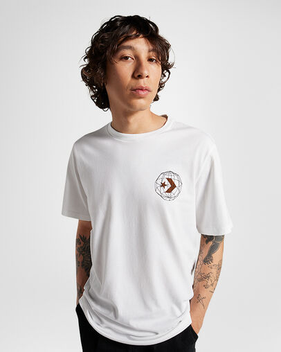 All Star Mountain T-shirt White, Front View