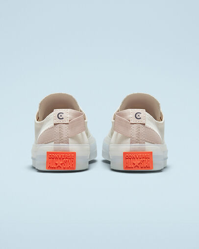 Chuck Taylor All Star CX Stretch Canvas Egret/Desert Sand, Heel View