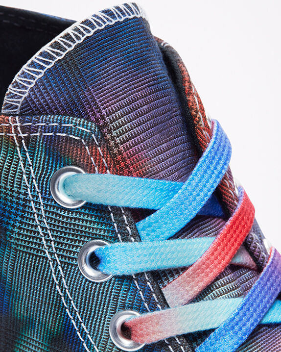 Converse Chuck Taylor All-Star 70 Hi 168752C Unisex Tie Dye Plaid Shoe 4.5  HS523 - www.asshodriyah9.com