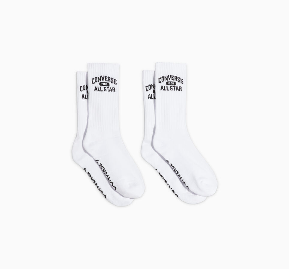 All Star Half Cushion Crew Socks Wit