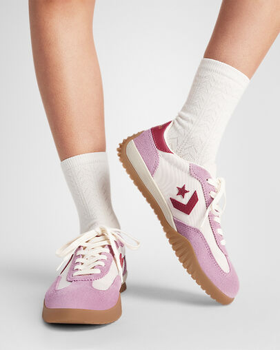 Run Star Trainer Cliffside Rose/Egret, Reflective View