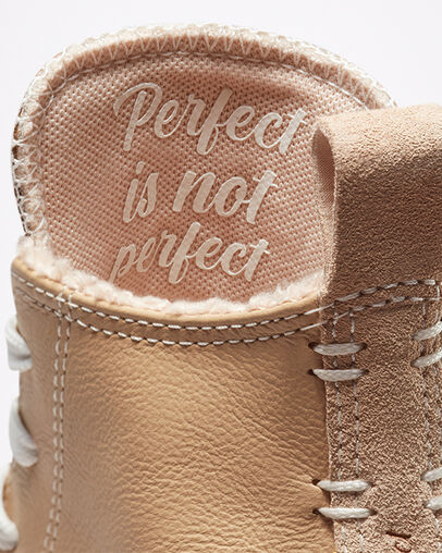 Cozy Tones Chuck Taylor All Star Tostado champ&aacute;n/Rosa crep&uacute;sculo, Detail Angle View