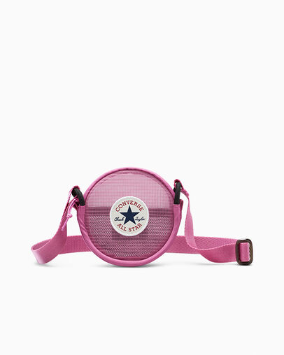 Round Mesh Floating Pocket Pouch Cactus Bud, Front View