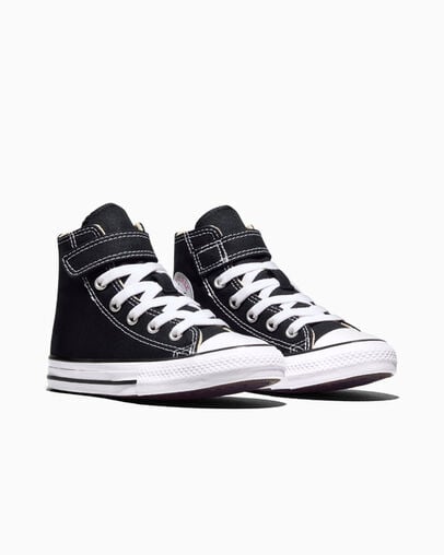 Chuck Taylor All Star Easy-On Black/Natural/White, Top and Side View