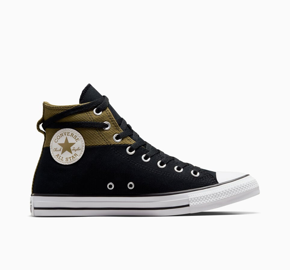 Chuck Taylor All Star Crafted Patchwork Black - A04512C