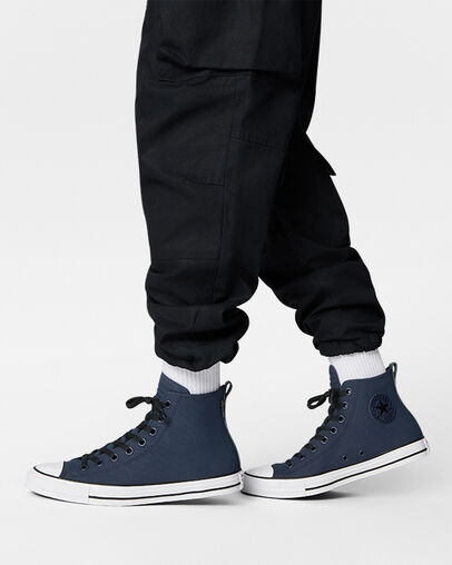 Chuck Taylor All Star TecTuff Obsidian/Wit/Zwart, On Foot Shot 1