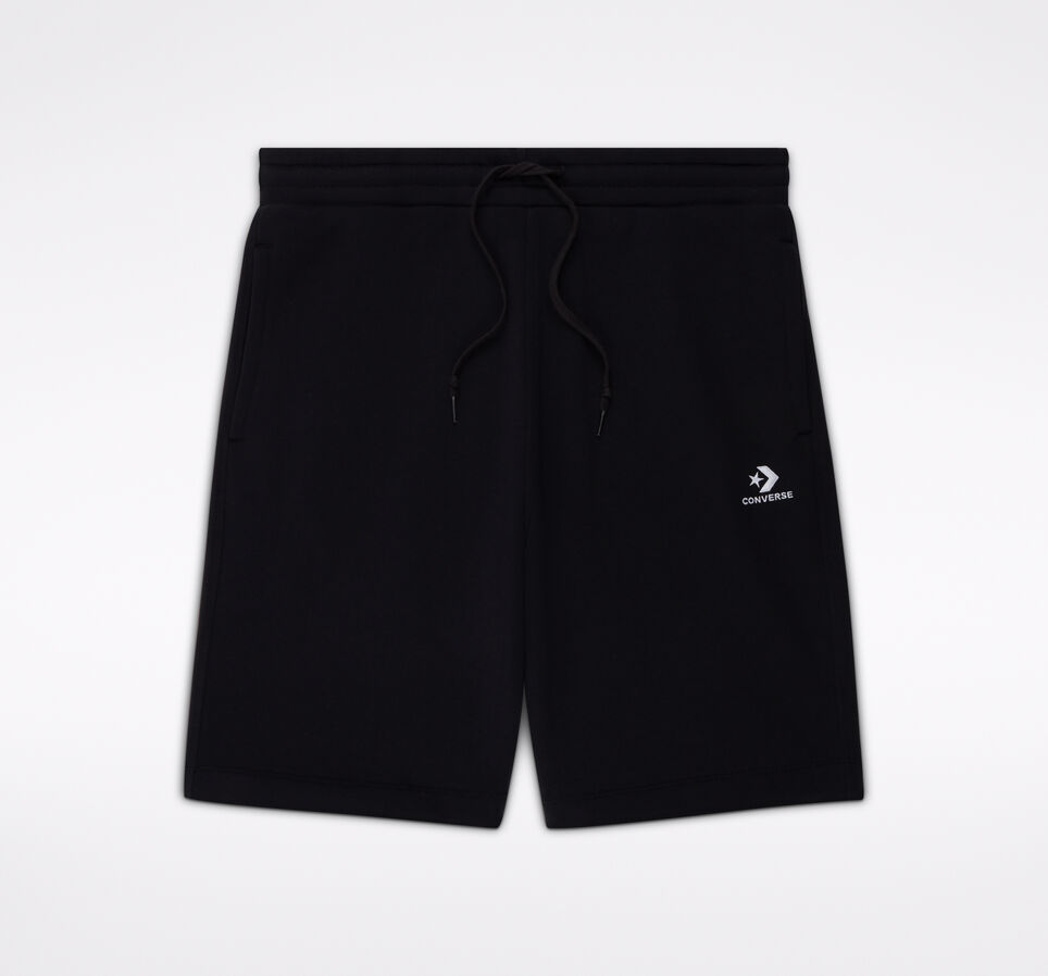 Embroidered Star Chevron Fleece Short Converse Black