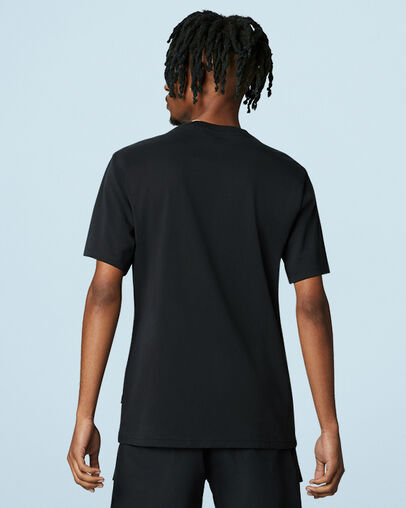 New Heights Graphic T-Shirt Converse Black, Back View