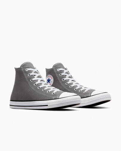 Chuck Taylor All Star Canvas Charcoal, Top and Side View