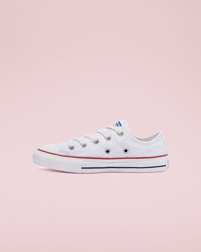 Love Ceremony Chuck Taylor All Star Blanco/Blanco vintage/Multicolor, Inner Side View