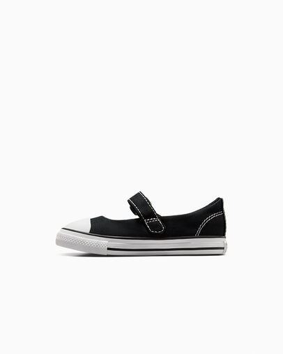Chuck Taylor All Star Dainty Mary Jane Black/White/Black, Inner Side View