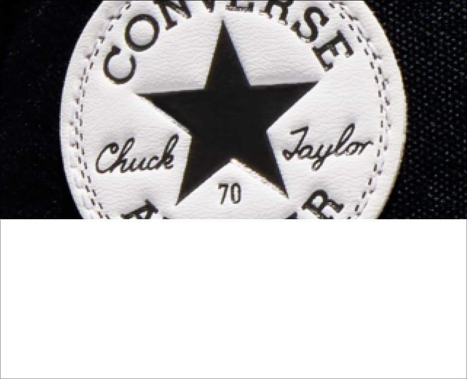 Patch of Chuck 70 Shoes