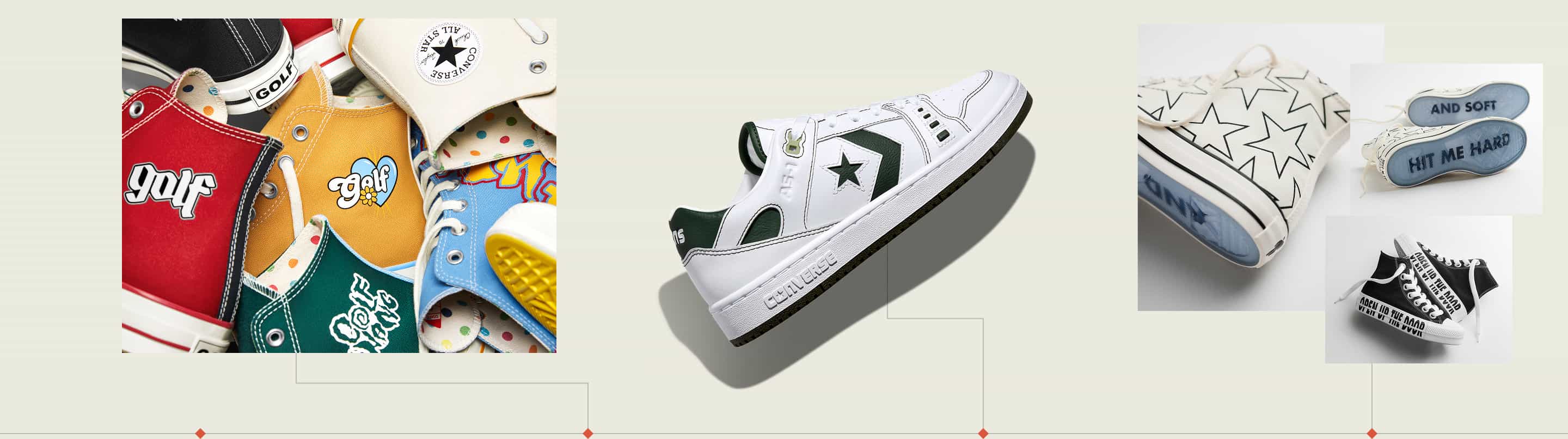 Photo of Converse 2020s - Various shoes - Tyler the Creator shoes, AS-1 Pro, and Billie Eilish Custom shoes