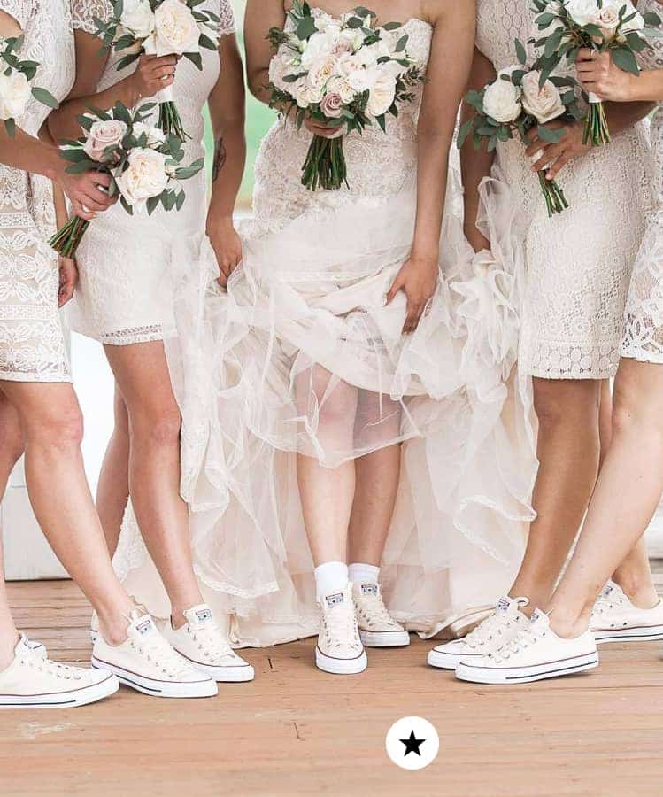 Converse Custom Wedding Shoes