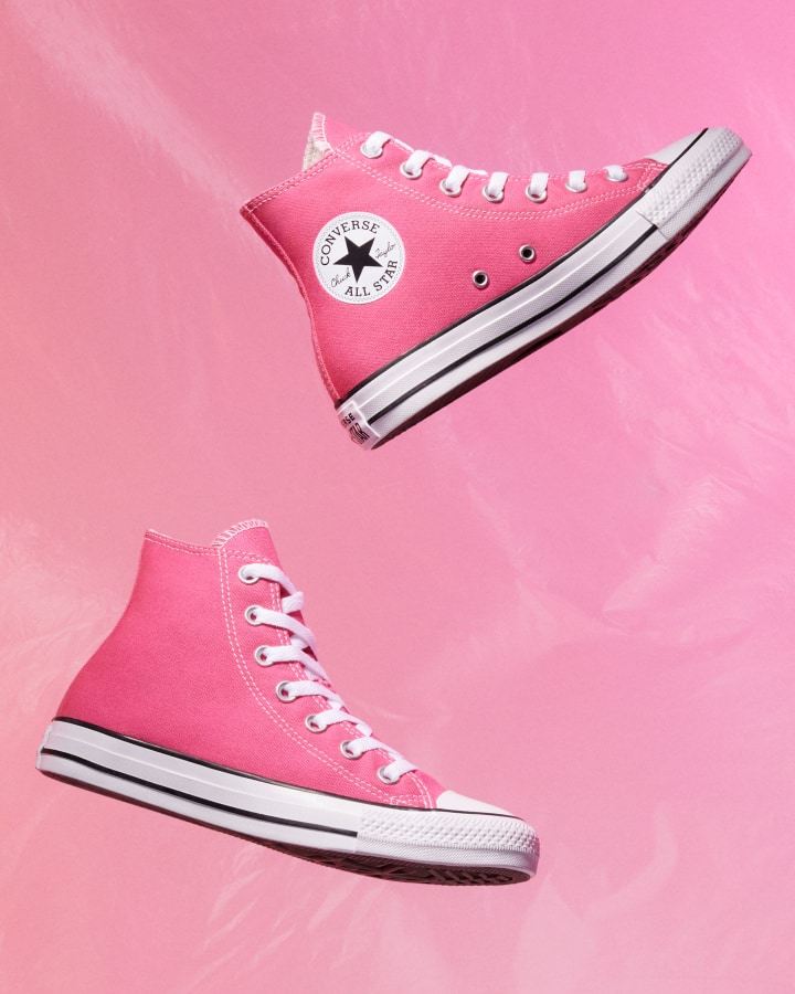 Shop Chuck Taylor All Star High Top Pink