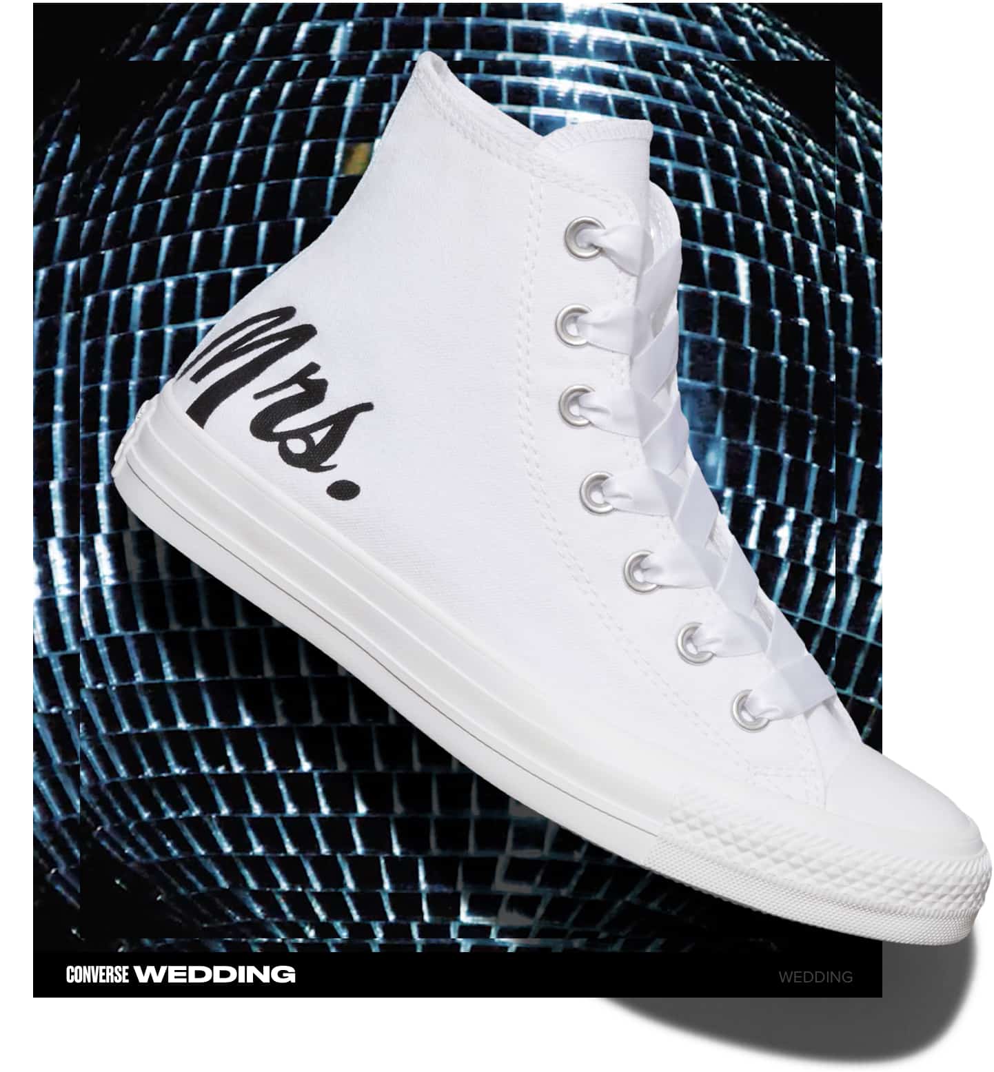 Converse Custom Wedding Shoes & Laces