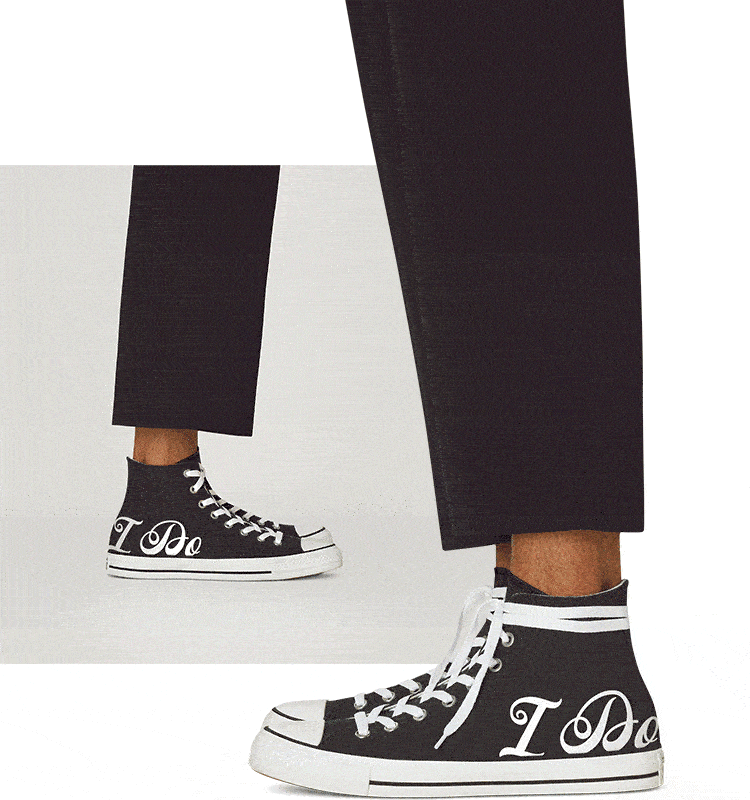 Converse Custom Wedding Shoes