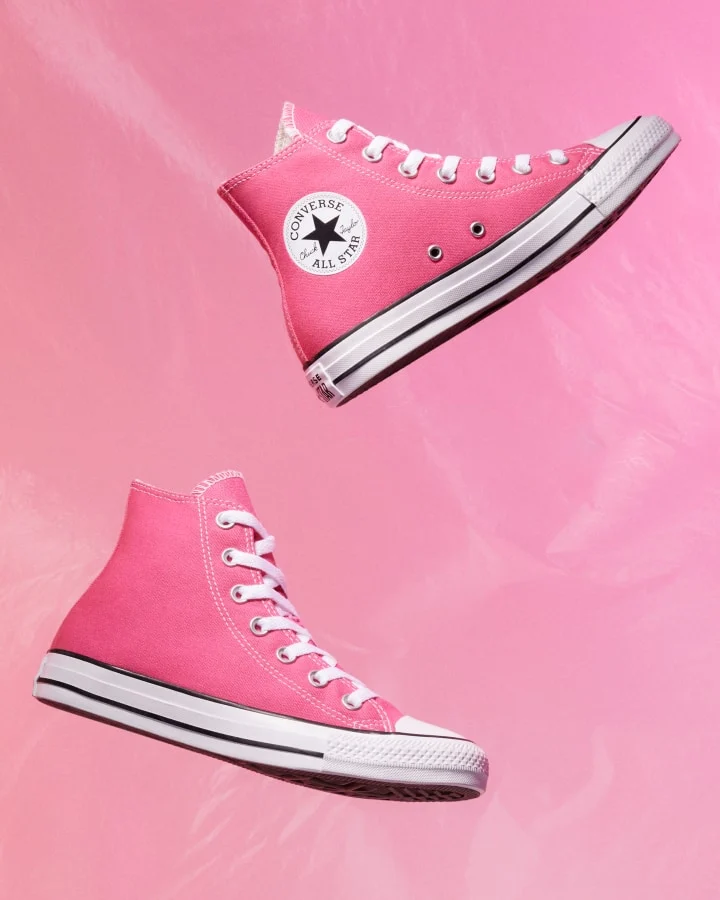 Shop Chuck Taylor All Star High Top Pink