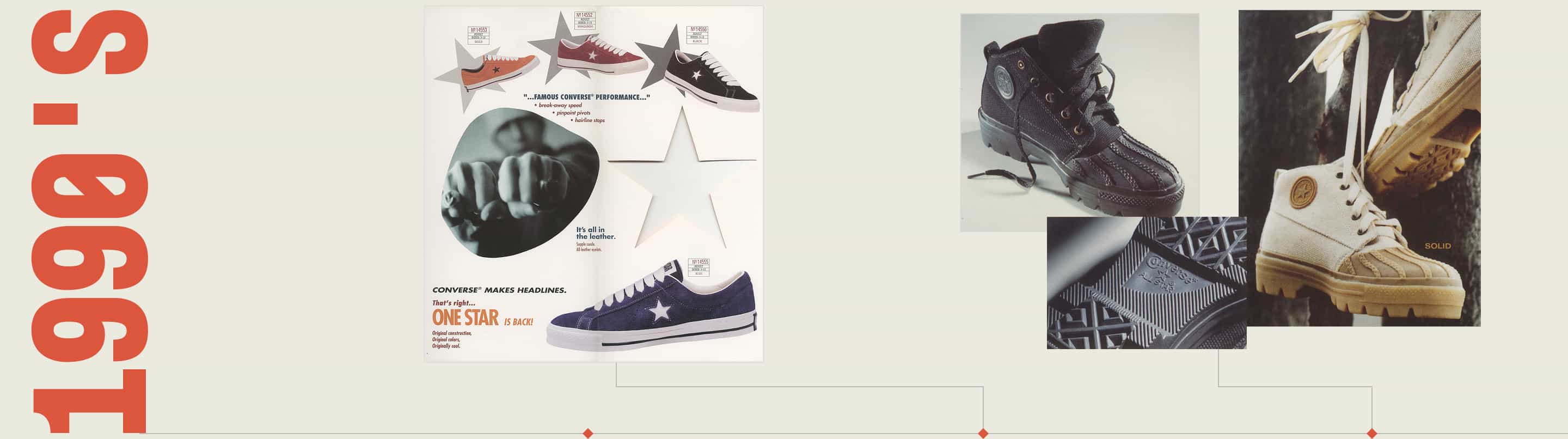 Photo of Converse 1990s - One Star and Mud Chuck Shoes