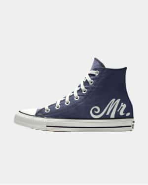 High Top with Mr print