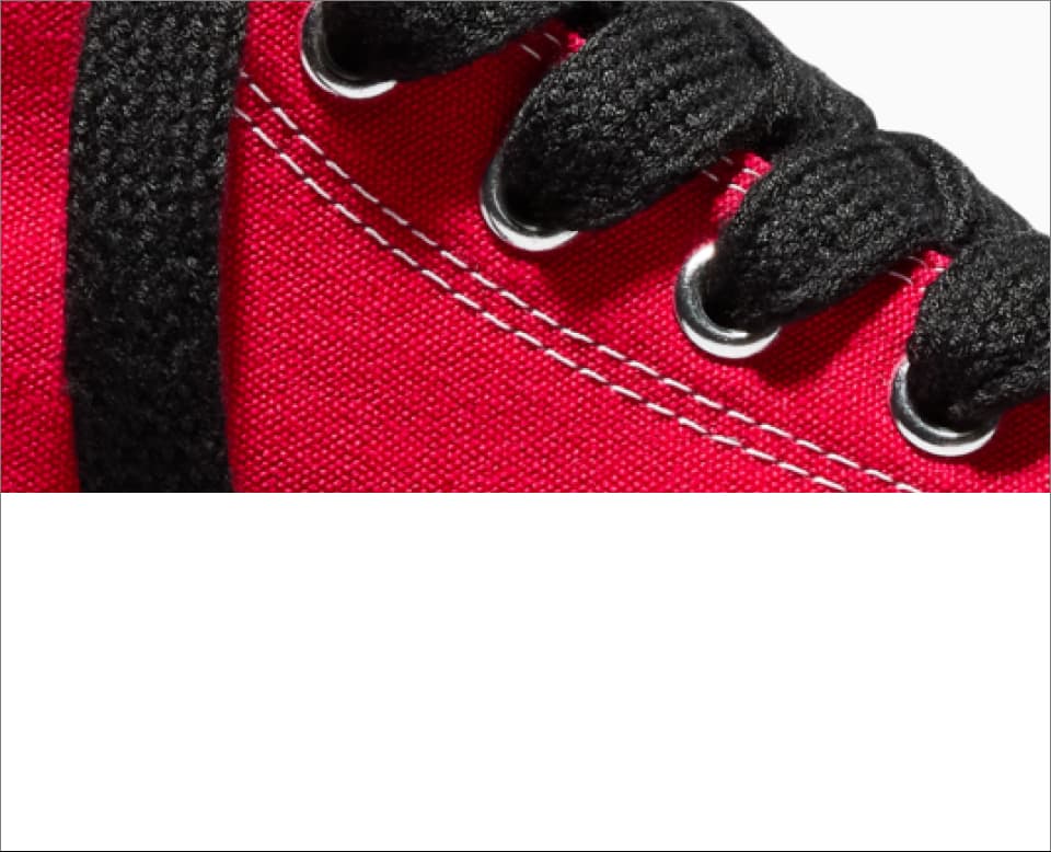 Laces of Chuck Taylor Throwback Shoes