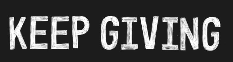 Keep Giving