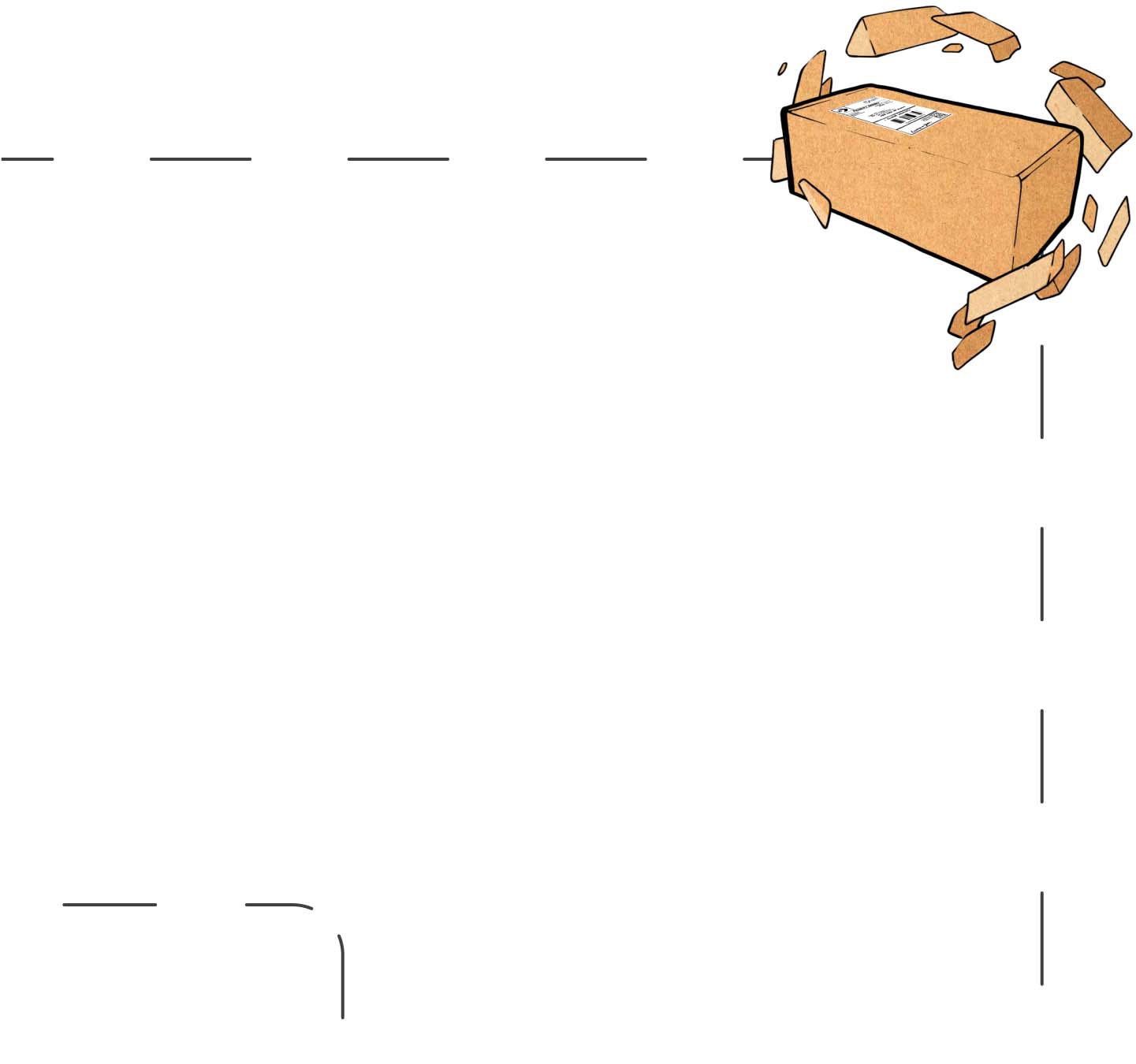 It’s A Shipping Box And Shoebox In One 