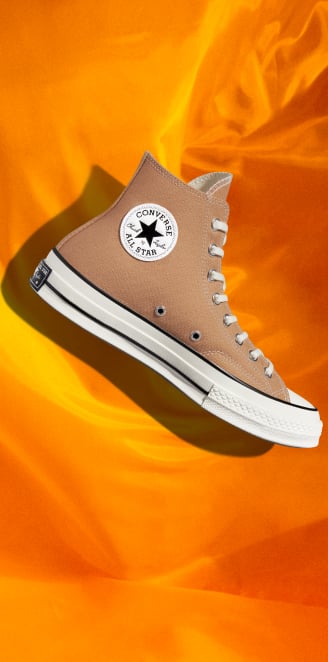 Orange Converse Shoes: High Top, Low Top & Platform Styles