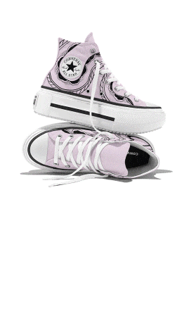 Shop Converse Custom Double Stack Shoes