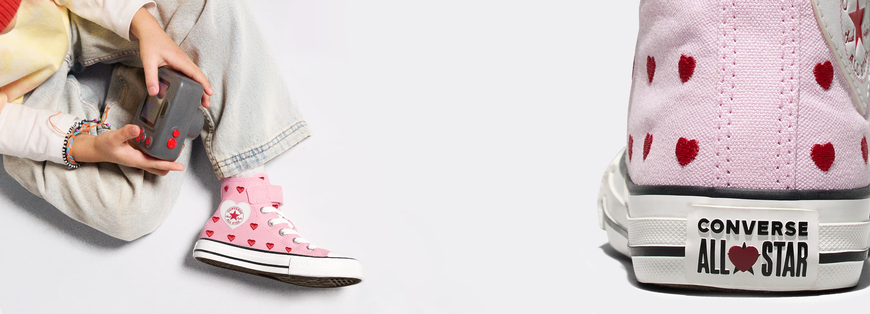 Kids Valentines Day Chucks