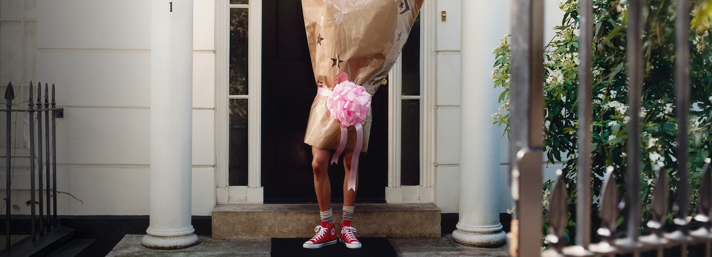 Red High Top Classic Chuck Taylor Shoes